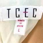 TCEC Think Of Me Cottagecore Floral Shift Dress Bodice Ruffled Collar Puff Sleeves L Photo 9