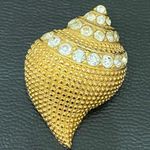 Vintage KJL Kenneth Jay Lane Textured Gold Photo 8