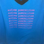 Pink Lotus NWT  PL Movement Blue Short Sleeve T-shirt Size Large Photo 2