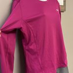 Under Armour Women’s Pinky Purple Long Sleeve Crew Pullover Shirt w/ Panels-XL Photo 6