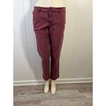 Pilcro and the Letterpress  Maroon Hyphen Hipster Boho Low Rise Chinos In Size 31 Photo 1