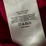 EXPRESS Portofino Hot Pink Poplin Shirt Dress Midi Belted Pockets Contemporary Photo 8