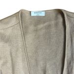 Babaton Aritzia  Tan Wrap Cardigan Linen Wool Blend Size Small Knit Photo 1