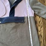 L.L.Bean  Womens Signature Colorblock Sweatshirt Organic Cotton Long Sleeve Size S Photo 6