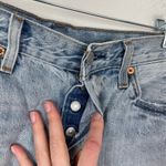 Levi's  501 Distressed Denim Shorts Women's‎ Size 28 Light Wash Ripped Photo 2