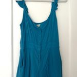 Urban Outfitters Blue Ruffle Romper Photo 0