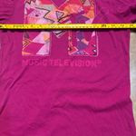 Junk food women’s vintage style mtv t shirt size: small Purple Photo 3