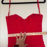 House Of CB ‎ 'Lady' Scarlet Strapless Midi Dress NWOT Size S A-C Photo 4