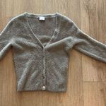 Abercrombie & Fitch Abercrombie fuzzy button down sweater Photo 1