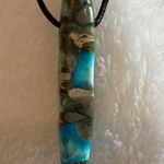 Opal mixed drop necklace with 20 in cord Photo 1