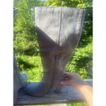 Metaphor  Camille Gary Faux Suede Heeled Boots Sz 6.5 Photo 4