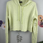 Nike  Cropped Luxe Yoga Training Limelight Hoodie - Size - XS Photo 0