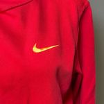 Nike Women's Long Sleeve Cropped Perforated Cinched Waist Pullover Hoodie Size M Photo 1