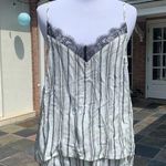 NWT Midnight Bakery Lace Striped Sexy Pajama Set S Photo 0