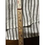 J Jill Love Linen Blouse Top Women Medium Beach Vacation Lagenlook Cottage Core White Photo 7