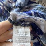 Ny Collection  Womens 2X Sheer Button Front Blouse Artsy Pleat‎ Photo 7