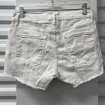 frame denim Off-White Distressed Jean Shorts Photo 2