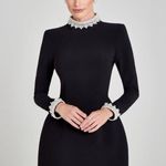 NEW Nadine Merabi Athena Black Sleeveless Mini Dress sz 12 Photo 4