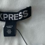 EXPRESS Women’s Creme Aztec Gold/Silver Sequin Spandex Mini Skirt NWT XS Photo 2