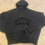 Fear of god Essentials Hoodie Jet Black Size M Photo 0
