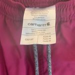 Carhartt  Womens Pants Purple Size M Petite Casual Cargo Jogger Pull Up Photo 3
