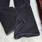 ZARA Black Wide Leg Cargo Jeans Photo 8