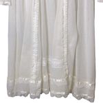 Gunne Sax Vintage Romantic Renaissance Ivory White Lace Prairie Dress 70s Photo 3