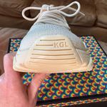 Kurt Geiger  London Stretch Off White Platform Sneakers Photo 5