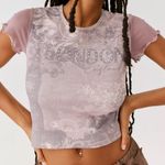 Urban Outfitters  London Diamante Baby Tee NWT Size M Photo 0