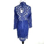 CHOiES New  Blue Lace Dress Medium Photo 3