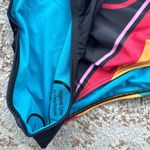 Juicy Couture One Shoulder Color Block One Piece Swimsuit Black Medium Photo 2