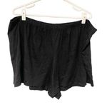 Cacique  Plus Size 22/24 Black Pull On Lounge Casual Shorts NEW Photo 0