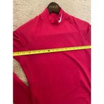 Nike  DRI-FIT Pink Long Sleeve Turtleneck Shirt Top Sz L Fuchsia Thumb Hole Photo 8