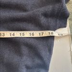 Joe Fresh  NWTS BLUE SHORT SLEEVE V NECK TOP HI LO HEM LINEN RAYON COTTON SIZE SM Photo 8