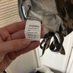 SheIn XL army print cut out shoulder tie up tee Photo 4