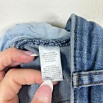 Loft Ann Taylor  Curvy Straight Cropped Denim Jeans Size 12 Medium Wash Blue Photo 3