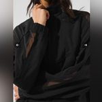 Alo Yoga  NWOT Origin Full Zip Track Jacket Black Size M Photo 3