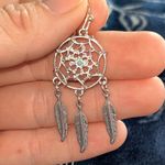 Authentic Handmade Navajo Indian Dream Catcher Earrings Photo 3