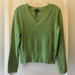 Grace Elements Green V-Neck Sweater Photo 0