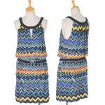 bcbg maxazria • chevron geometric print dress Photo 13