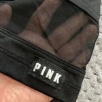 PINK - Victoria's Secret  Black Yoga Band Shorts Size Med EUC #7479 Photo 1