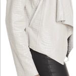 BLANK NYC NWT- Croc Pattern Draped jacket size S Photo 5