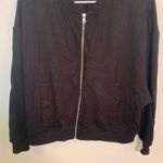 Lovestitch Oakley Fleece Bomber Jacket Sweatshirt Photo 6