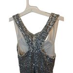 Ever Pretty  silver to blue sparkly maxi prom dress Photo 11