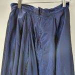 J.R. Nites by Caliendo Taffeta Maxi Skirt Womens 10 Blue Pleated A Photo 15