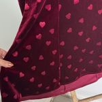 Sugar Thrillz Deep Red Velvet 70s style mini dress Size XXL Photo 4