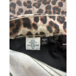 Veronica Beard Coated Leopard Animal Print Brooke Skinny Mid Rise Jeans Sz 27 Photo 3