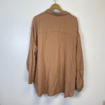 Wilfred  Free Aritzia Oversized Cotton Gauze Button Up Photo 9