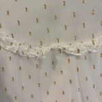 Draper James White and Gold  Top Photo 1