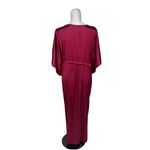 NWT Gypsie Blu Satin Silk Kaftan for Sleepwear Maxi Dress A Nightgown Kaftan Red Size undefined Photo 9